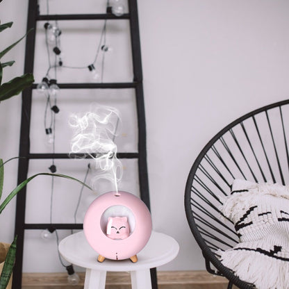 Mini Car Air Humidifier Lovely USB Cool Mist Humidifiers for Offices Bedrooms 220 MLPink V1294-YM0523-3113210208213