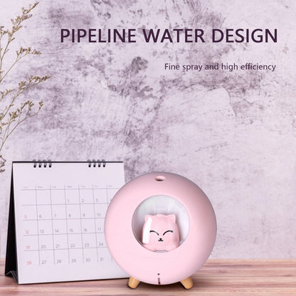 Mini Car Air Humidifier Lovely USB Cool Mist Humidifiers for Offices Bedrooms 220 MLPink V1294-YM0523-3113210208213