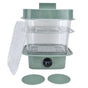 4Pcs/Set Multilayer Food Insulation Cover Transparent Leftovers Dust Cover with Temperature Panel V1294-YM0523-3113210216611