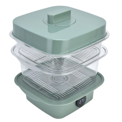 4Pcs/Set Multilayer Food Insulation Cover Transparent Leftovers Dust Cover with Temperature Panel V1294-YM0523-3113210216611