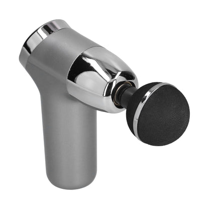 Mini Electric Muscle Massager with 20 Gears Adjustment Vibration Relaxation Equipment USB Charging Gray V1294-YM0523-3113210224411