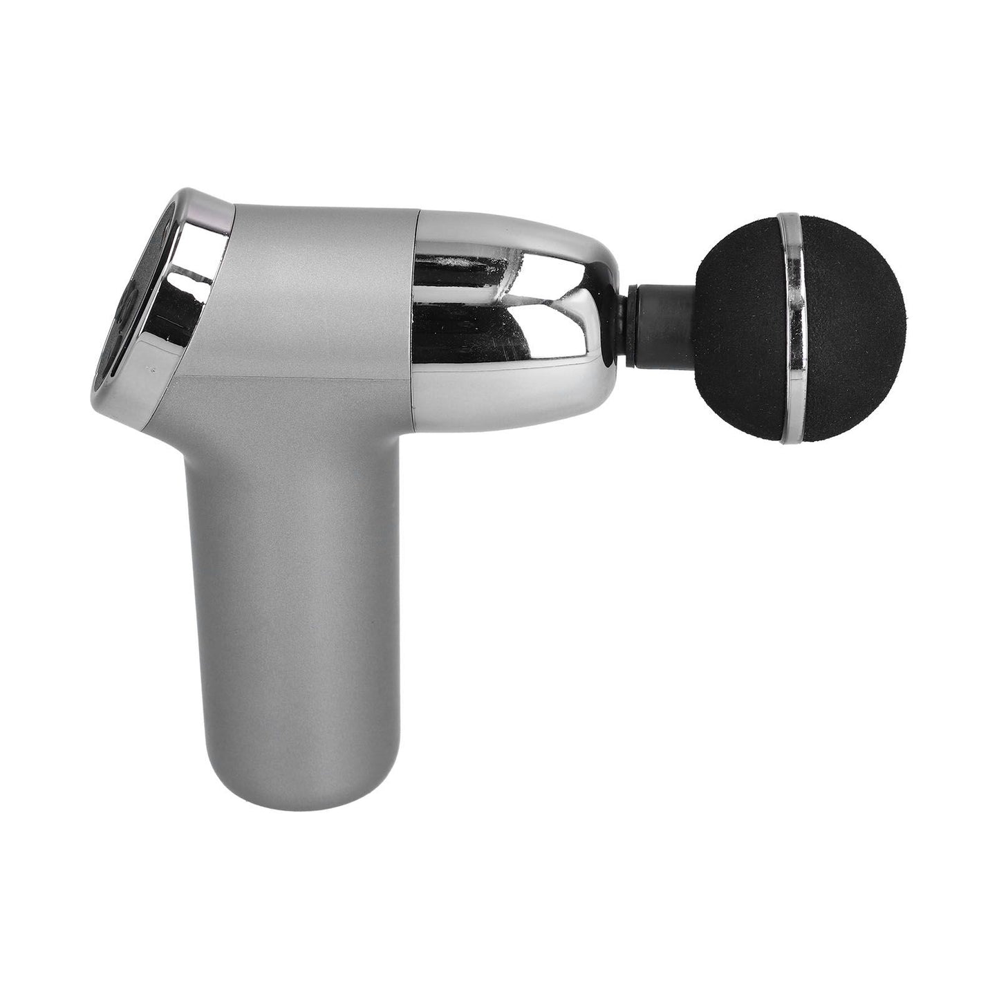 Mini Electric Muscle Massager with 20 Gears Adjustment Vibration Relaxation Equipment USB Charging Gray V1294-YM0523-3113210224411