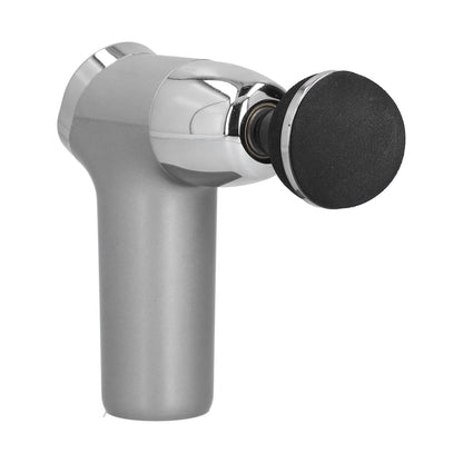 Mini Electric Muscle Massager with 20 Gears Adjustment Vibration Relaxation Equipment USB Charging Gray V1294-YM0523-3113210224411