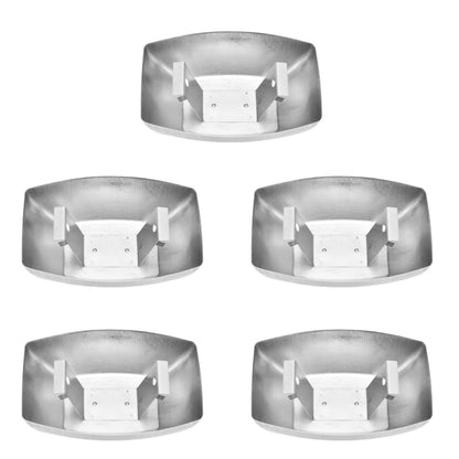 5pcs Range Hood Oil Box Adjustable Stainless Steel Kitchen Range Hood Oil Collecting Cup V1294-YM0523-3113210232711