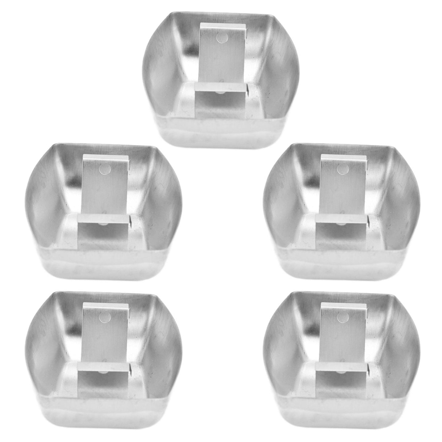 5pcs Range Hood Oil Box Adjustable Stainless Steel Kitchen Range Hood Oil Collecting Cup V1294-YM0523-3113210232711