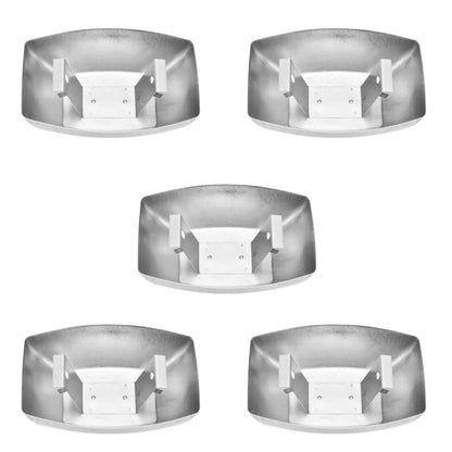 5pcs Range Hood Oil Box Adjustable Stainless Steel Kitchen Range Hood Oil Collecting Cup V1294-YM0523-3113210232711