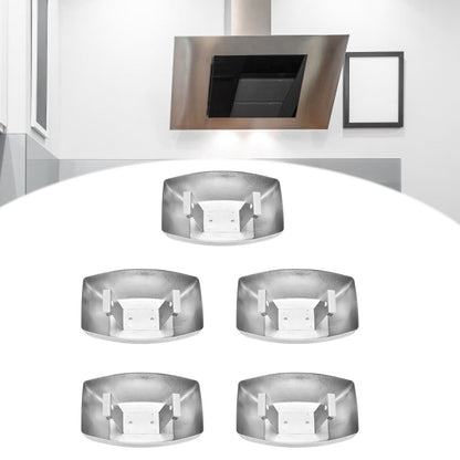 5pcs Range Hood Oil Box Adjustable Stainless Steel Kitchen Range Hood Oil Collecting Cup V1294-YM0523-3113210232711