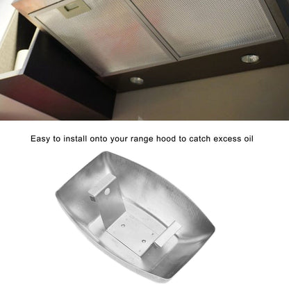 5pcs Range Hood Oil Box Adjustable Stainless Steel Kitchen Range Hood Oil Collecting Cup V1294-YM0523-3113210232711