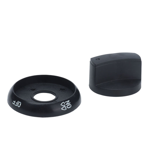 5pcs Universal Gas Stove Knob Plastic Gas Cooker Control Knob Replacement Parts for Family Reastaurant V1294-YM0523-3113210233411