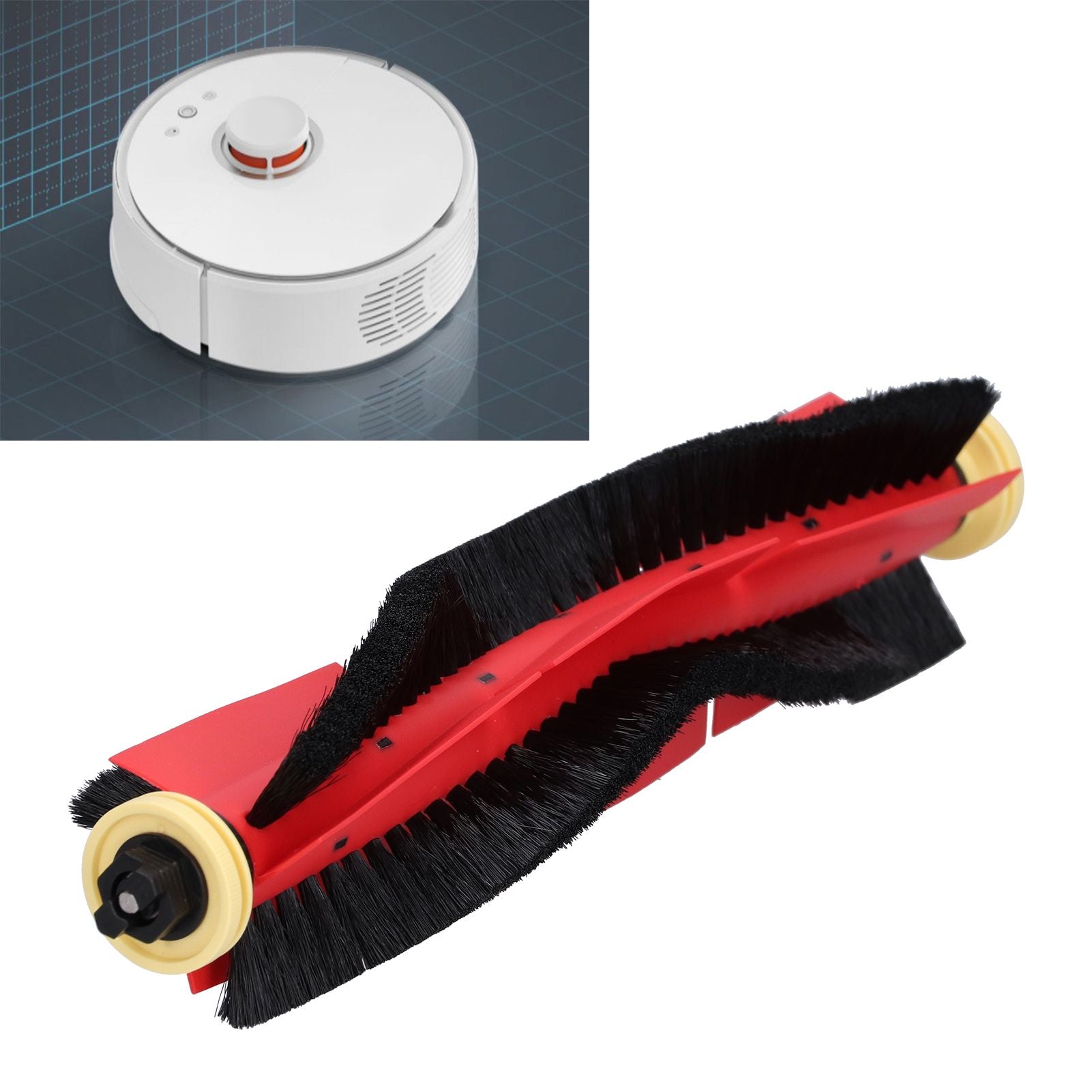 Detachable Main Rolling Brush Replacement Accessory Fit for XIAOMI Mijia PRO Sweeper Robot V1294-YM0523-3113210236611