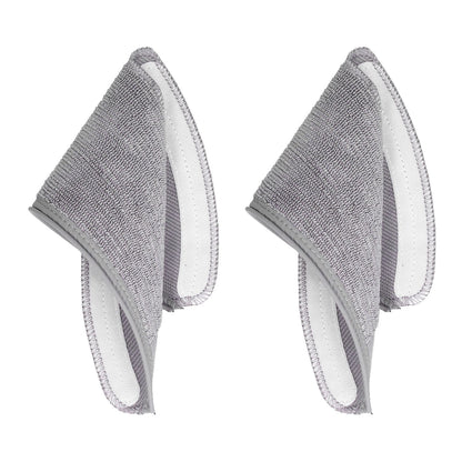 2Pcs Sweeper Mop Pad Adapted Removable High Efficient Mop Cloth Fit for Xiaomi Mijia PRO V1294-YM0523-3113210237011