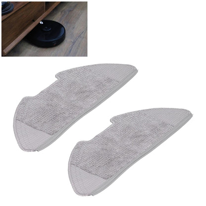 2Pcs Sweeper Mop Pad Adapted Removable High Efficient Mop Cloth Fit for Xiaomi Mijia PRO V1294-YM0523-3113210237011