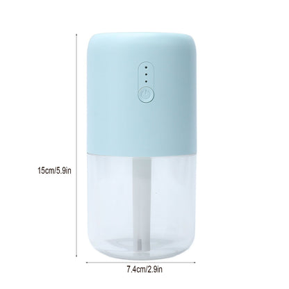 280ml Single Spray Humidifier Small Mist Quiet Operation with Warm Atmosphere Light for Car Home Office V1294-YM0523-3113210238912