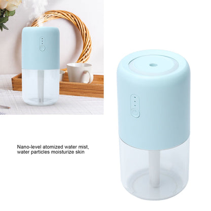 280ml Single Spray Humidifier Small Mist Quiet Operation with Warm Atmosphere Light for Car Home Office V1294-YM0523-3113210238912