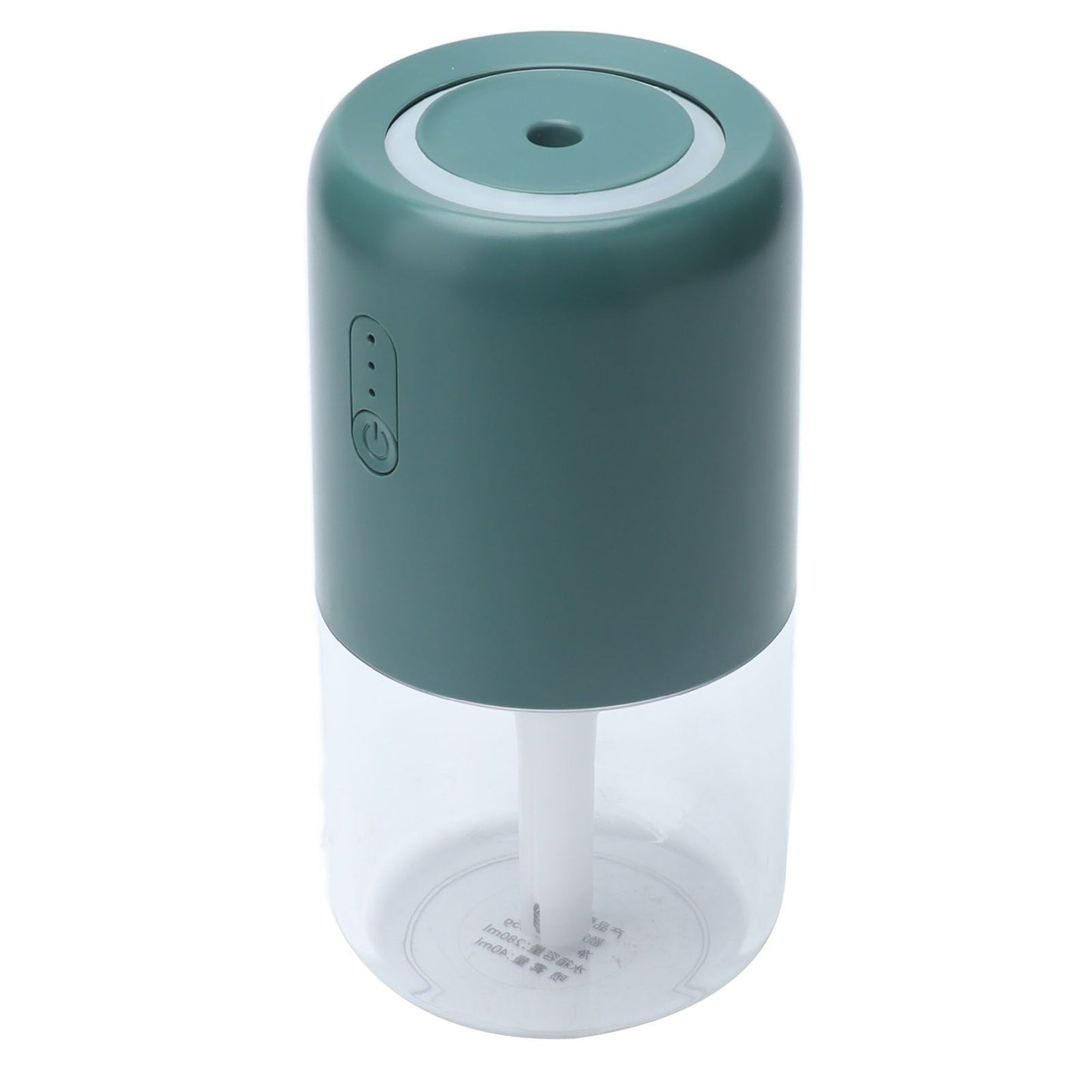 280ml Single Spray Humidifier Small Mist Quiet Operation with Warm Atmosphere Light for Car Home Office V1294-YM0523-3113210238913