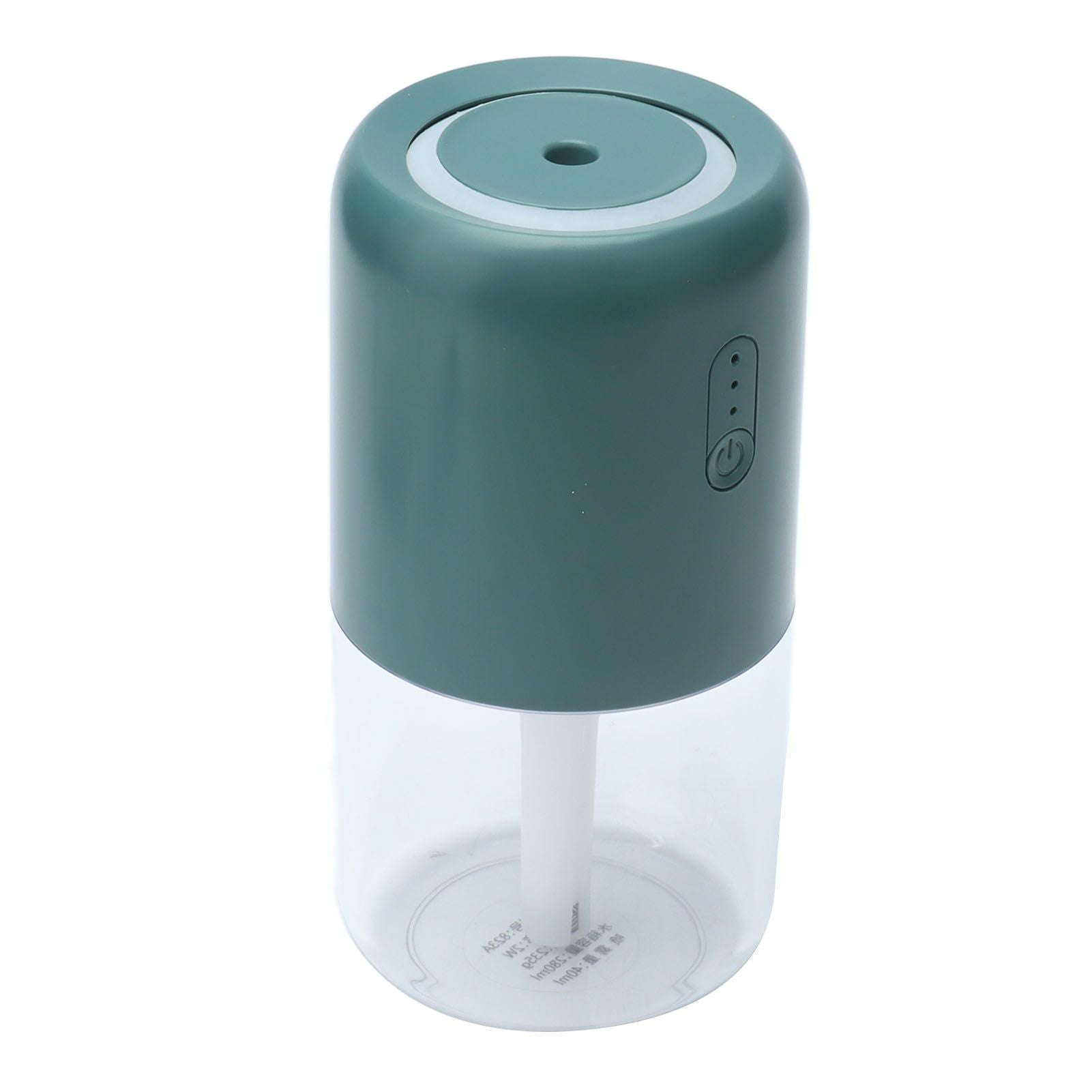 280ml Single Spray Humidifier Small Mist Quiet Operation with Warm Atmosphere Light for Car Home Office V1294-YM0523-3113210238913