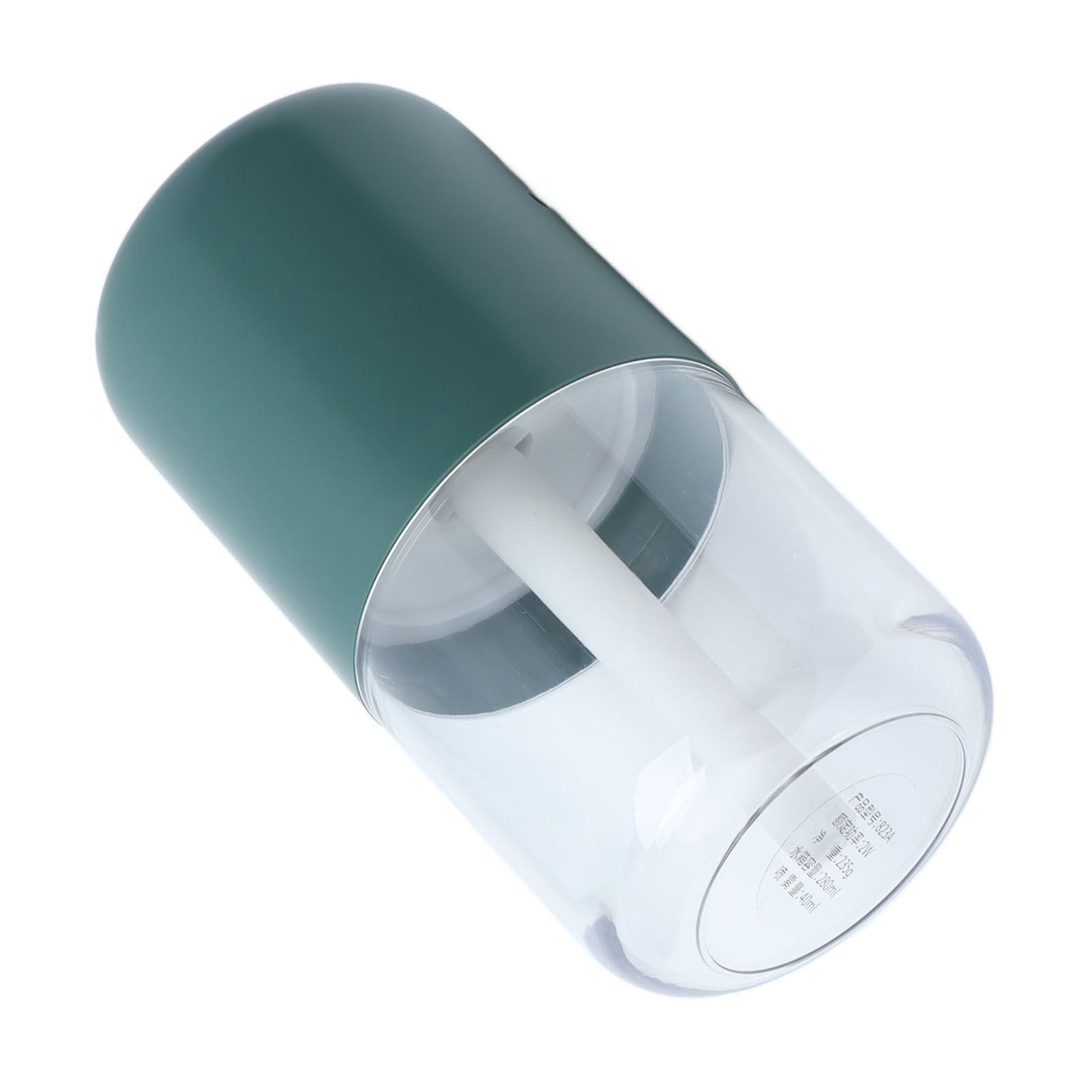 280ml Single Spray Humidifier Small Mist Quiet Operation with Warm Atmosphere Light for Car Home Office V1294-YM0523-3113210238913