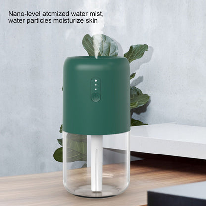 280ml Single Spray Humidifier Small Mist Quiet Operation with Warm Atmosphere Light for Car Home Office V1294-YM0523-3113210238913