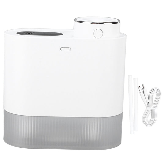450ml Mini USB Humidifier High Capacity Double Spray Humidifier with Light for Bedroom OfficeWhite V1294-YM0523-3113210239111