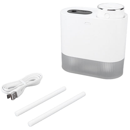 450ml Mini USB Humidifier High Capacity Double Spray Humidifier with Light for Bedroom OfficeWhite V1294-YM0523-3113210239111