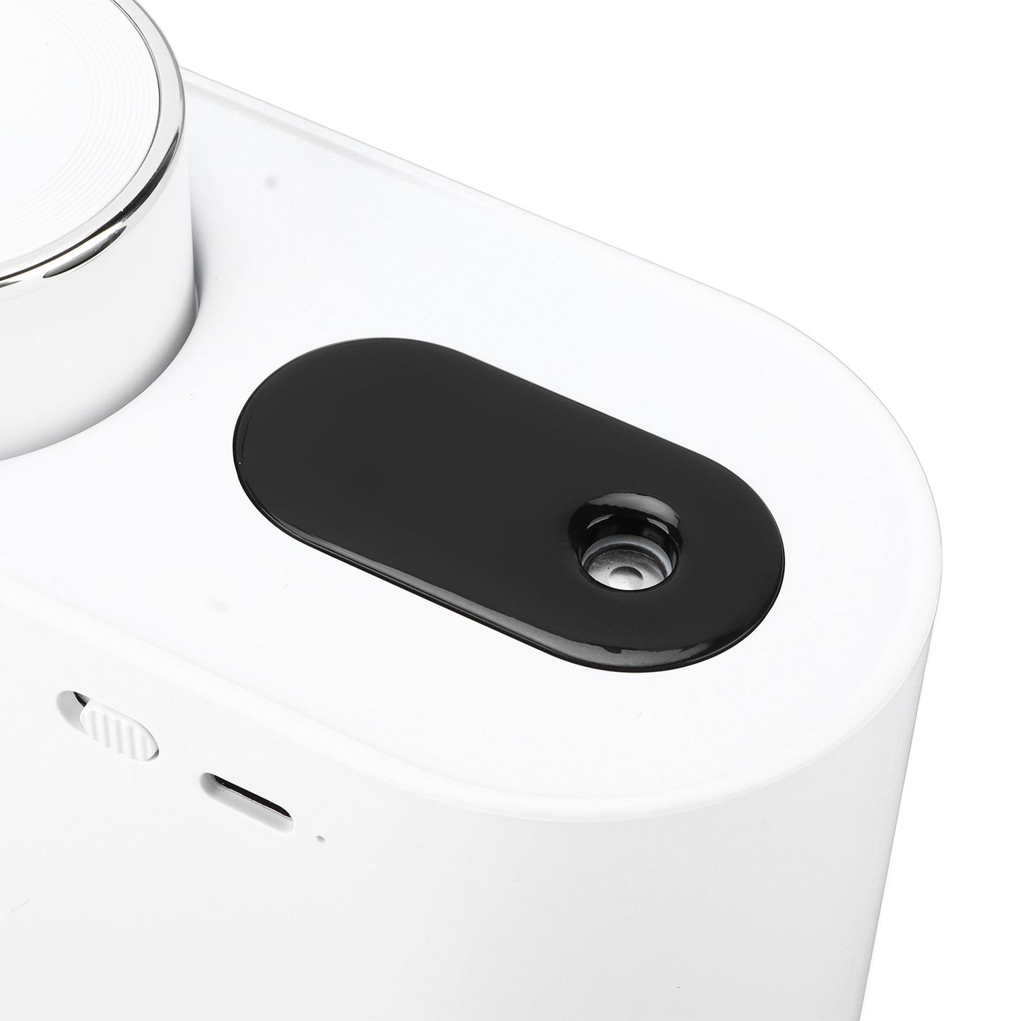 450ml Mini USB Humidifier High Capacity Double Spray Humidifier with Light for Bedroom OfficeWhite V1294-YM0523-3113210239111