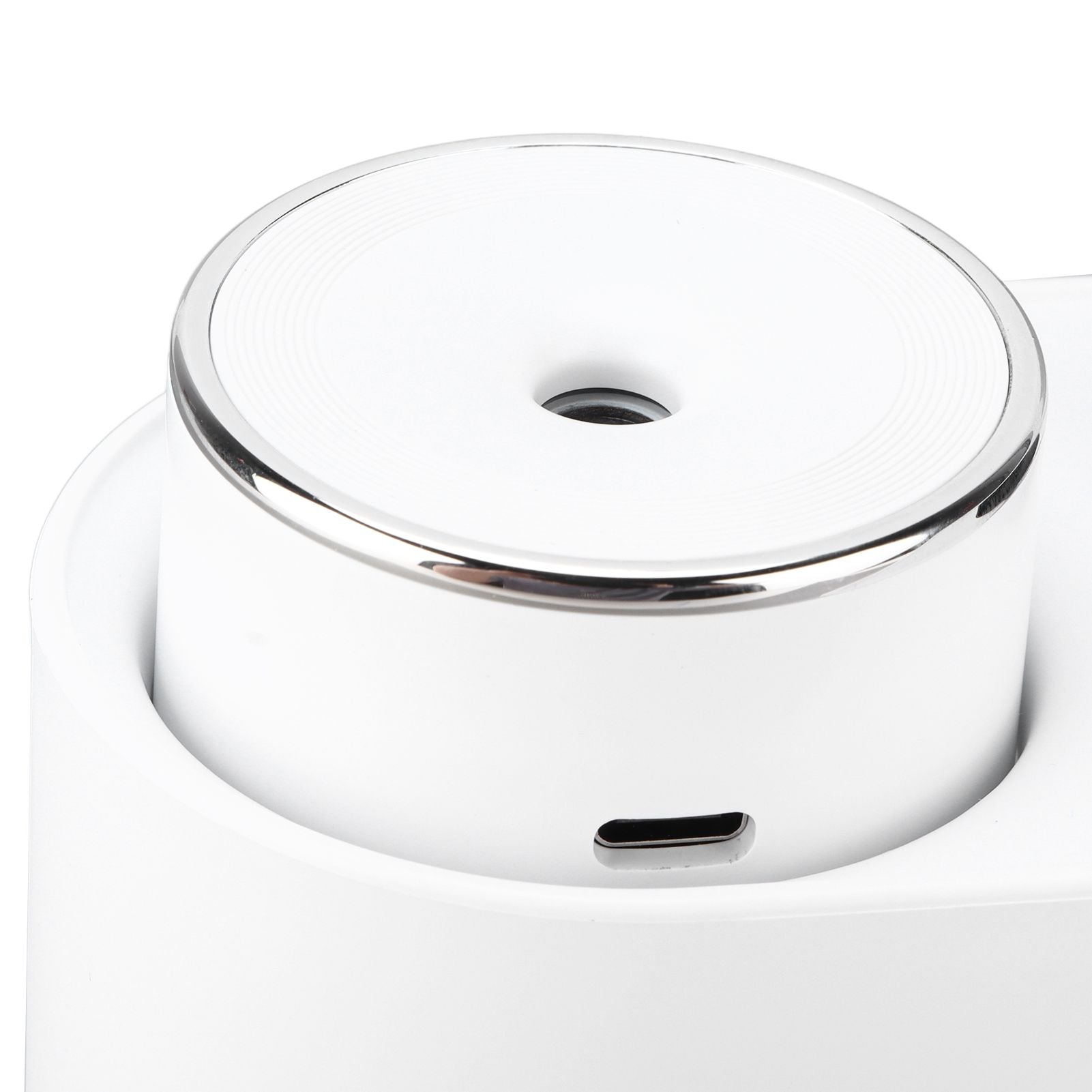 450ml Mini USB Humidifier High Capacity Double Spray Humidifier with Light for Bedroom OfficeWhite V1294-YM0523-3113210239111