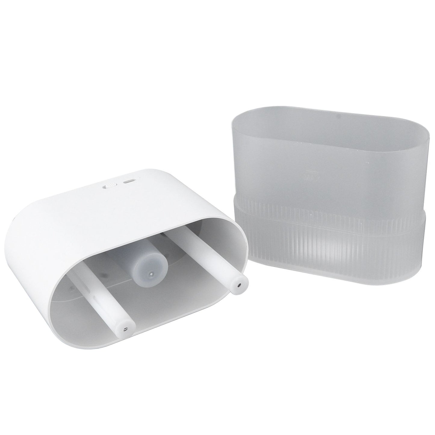 450ml Mini USB Humidifier High Capacity Double Spray Humidifier with Light for Bedroom OfficeWhite V1294-YM0523-3113210239111
