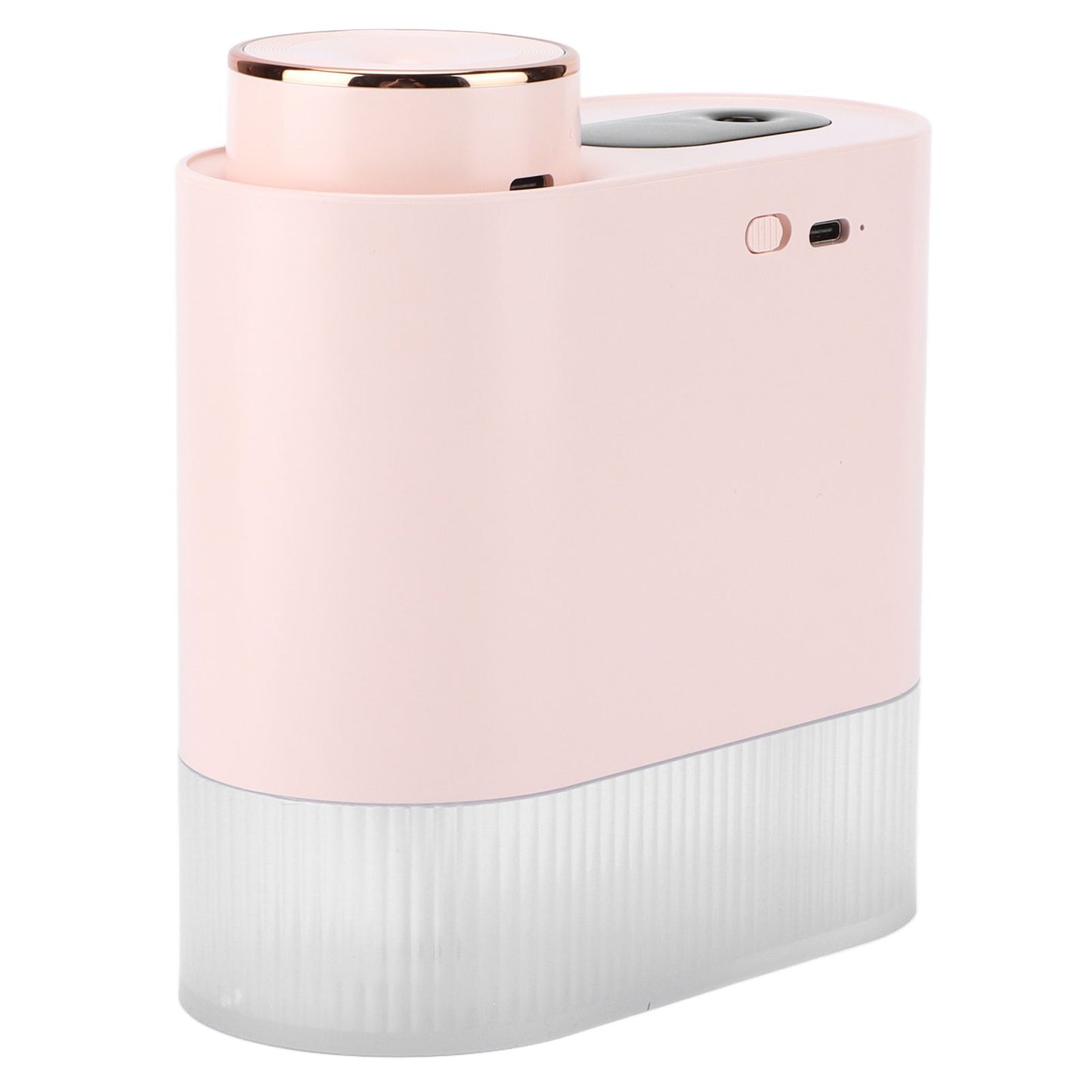 450ml Mini USB Humidifier High Capacity Double Spray Humidifier with Light for Bedroom OfficePink V1294-YM0523-3113210239112