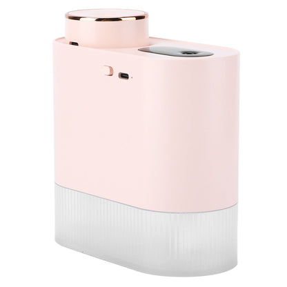 450ml Mini USB Humidifier High Capacity Double Spray Humidifier with Light for Bedroom OfficePink V1294-YM0523-3113210239112