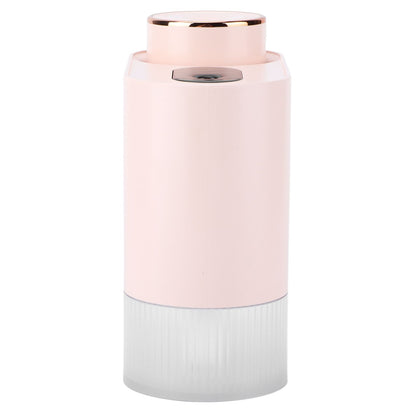 450ml Mini USB Humidifier High Capacity Double Spray Humidifier with Light for Bedroom OfficePink V1294-YM0523-3113210239112