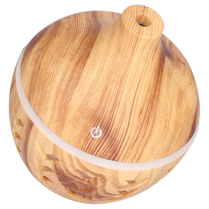 300ml Wood Grain Aroma Diffuser USB Air Purification Aromatherapy Humidifier for Home V1294-YM0523-3113210241111