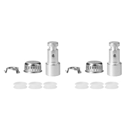 10Set Pressure Cooker Accessories Cover Anti Blocking Cover Bracket Float Valve Gasket Replacement V1294-YM0523-3113210244511