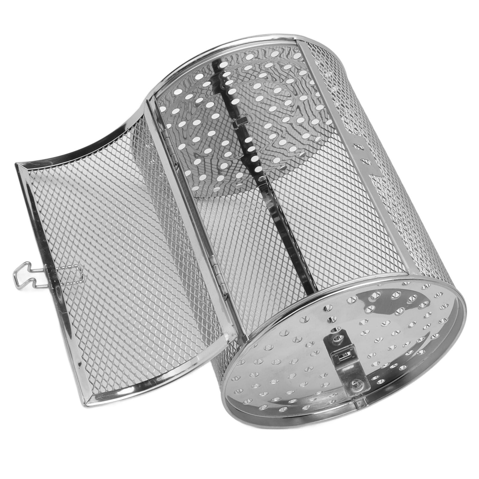 Oven Cage 360 Degree Rotatable Stainless Steel Oven Rack Roast Basket for Baking Nuts BBQ Roaster Tool V1294-YM0523-3113210245711