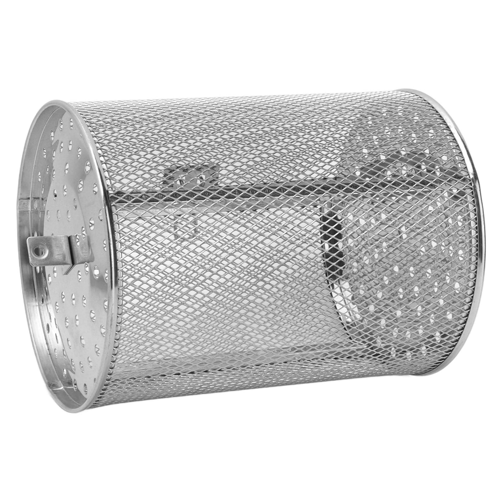 Oven Cage 360 Degree Rotatable Stainless Steel Oven Rack Roast Basket for Baking Nuts BBQ Roaster Tool V1294-YM0523-3113210245711
