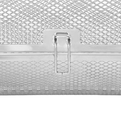 Oven Cage 360 Degree Rotatable Stainless Steel Oven Rack Roast Basket for Baking Nuts BBQ Roaster Tool V1294-YM0523-3113210245711