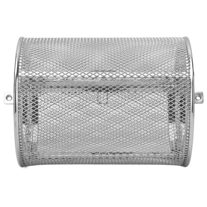 Oven Cage 360 Degree Rotatable Stainless Steel Oven Rack Roast Basket for Baking Nuts BBQ Roaster Tool V1294-YM0523-3113210245711