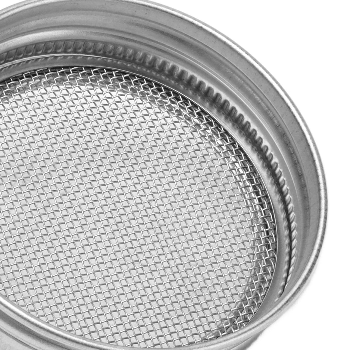 2Pcs Seed Sprouting Jar Filter Lids Stainless Steel Germination Accessory for Regular Mouth Jars70mm / 2.8in V1294-YM0523-3113210245911