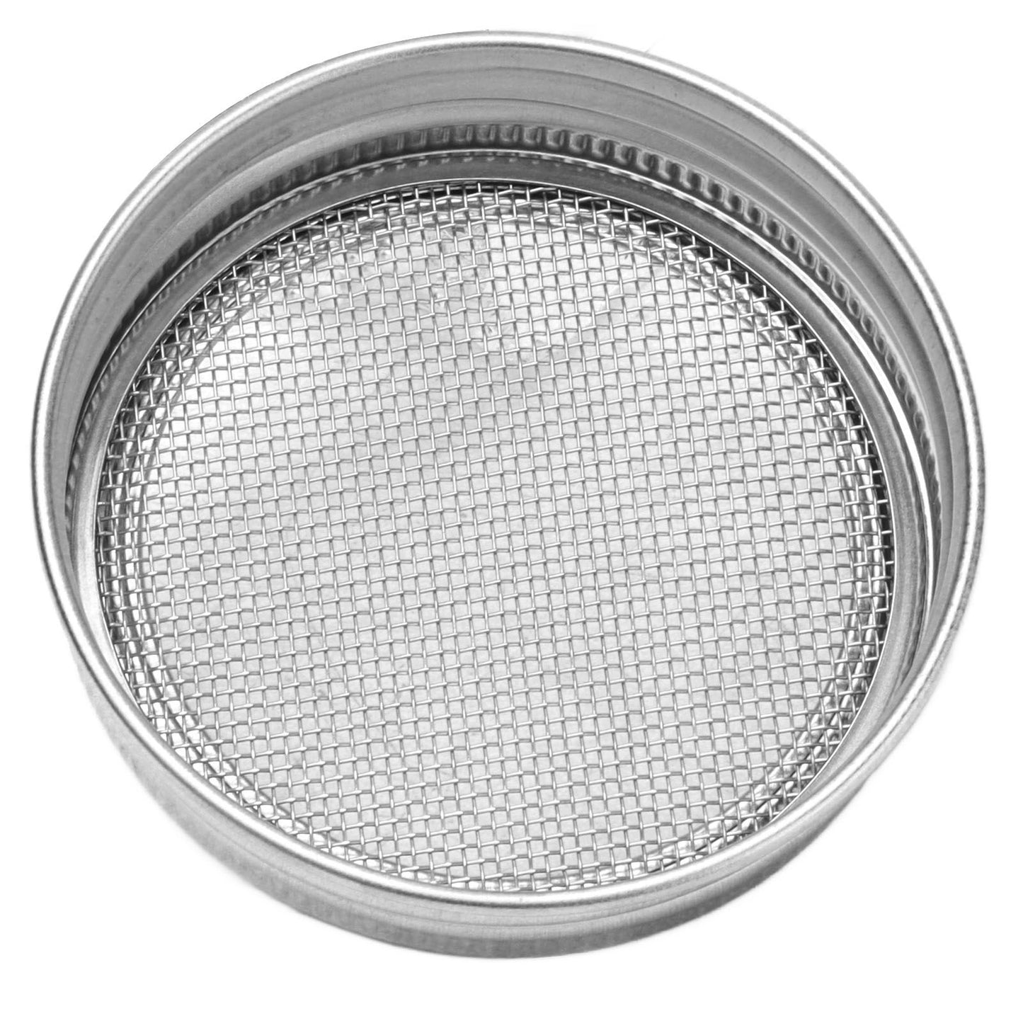 2Pcs Seed Sprouting Jar Filter Lids Stainless Steel Germination Accessory for Regular Mouth Jars70mm / 2.8in V1294-YM0523-3113210245911