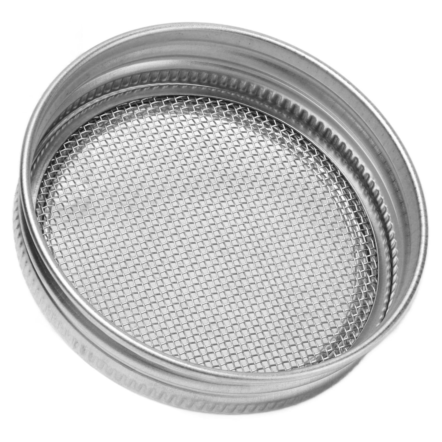 2Pcs Seed Sprouting Jar Filter Lids Stainless Steel Germination Accessory for Regular Mouth Jars86mm / 3.4in V1294-YM0523-3113210245912