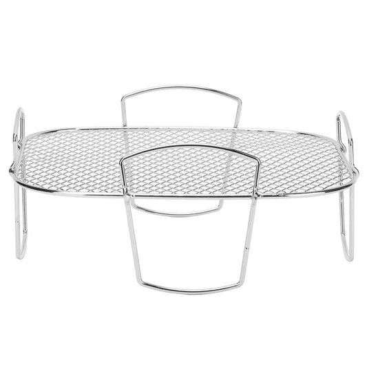 Stainless Steel French Fries Rack Anti Fall Oven Cooling Rack Holder Shelf for Home Kitchen Barbecue V1294-YM0523-3113210247311