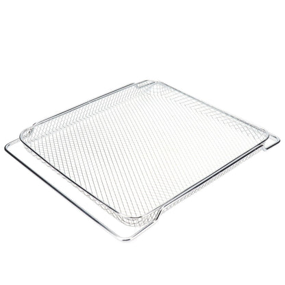 Oven Rack Safe Stainless Steel Multi Functional Grilled Net for Baking Cooling 36x30cm V1294-YM0523-3113210247511