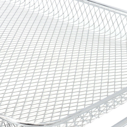 Oven Rack Safe Stainless Steel Multi Functional Grilled Net for Baking Cooling 36x30cm V1294-YM0523-3113210247511