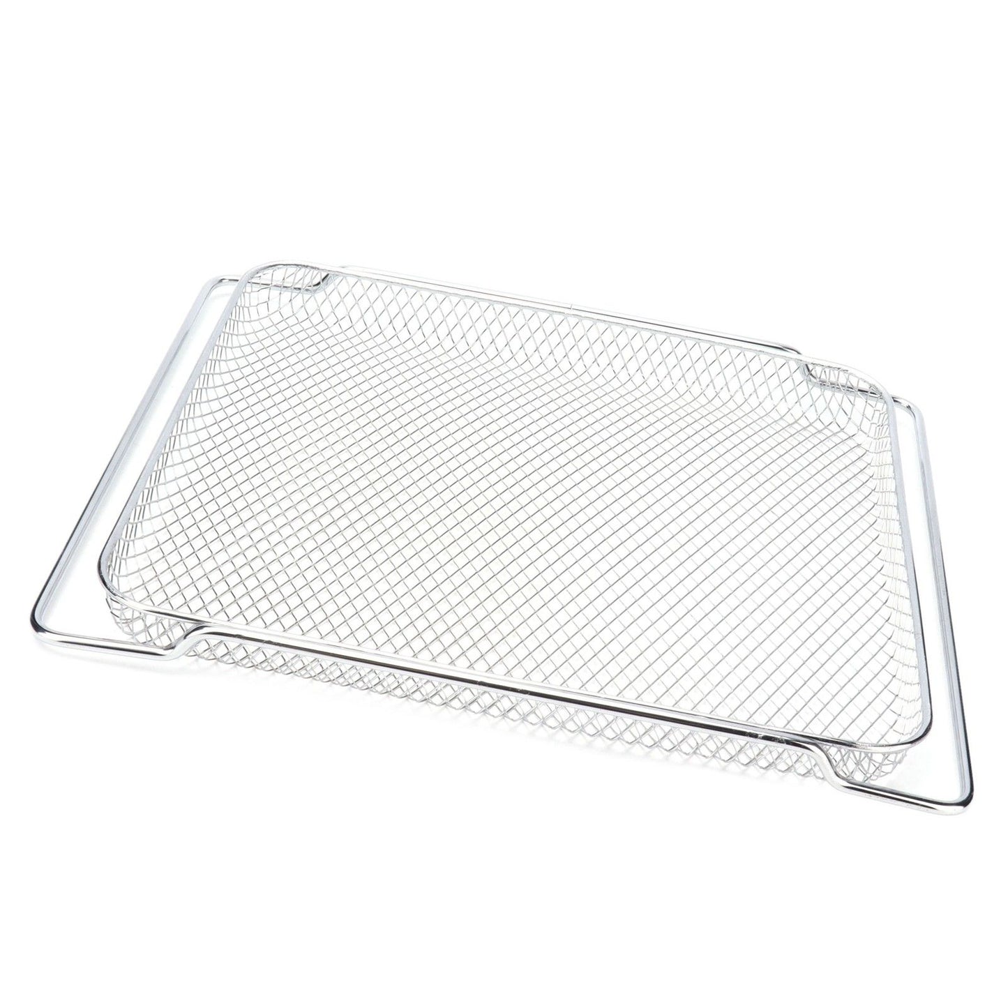 Oven Rack Safe Stainless Steel Multi Functional Grilled Net for Baking Cooling 36x30cm V1294-YM0523-3113210247511