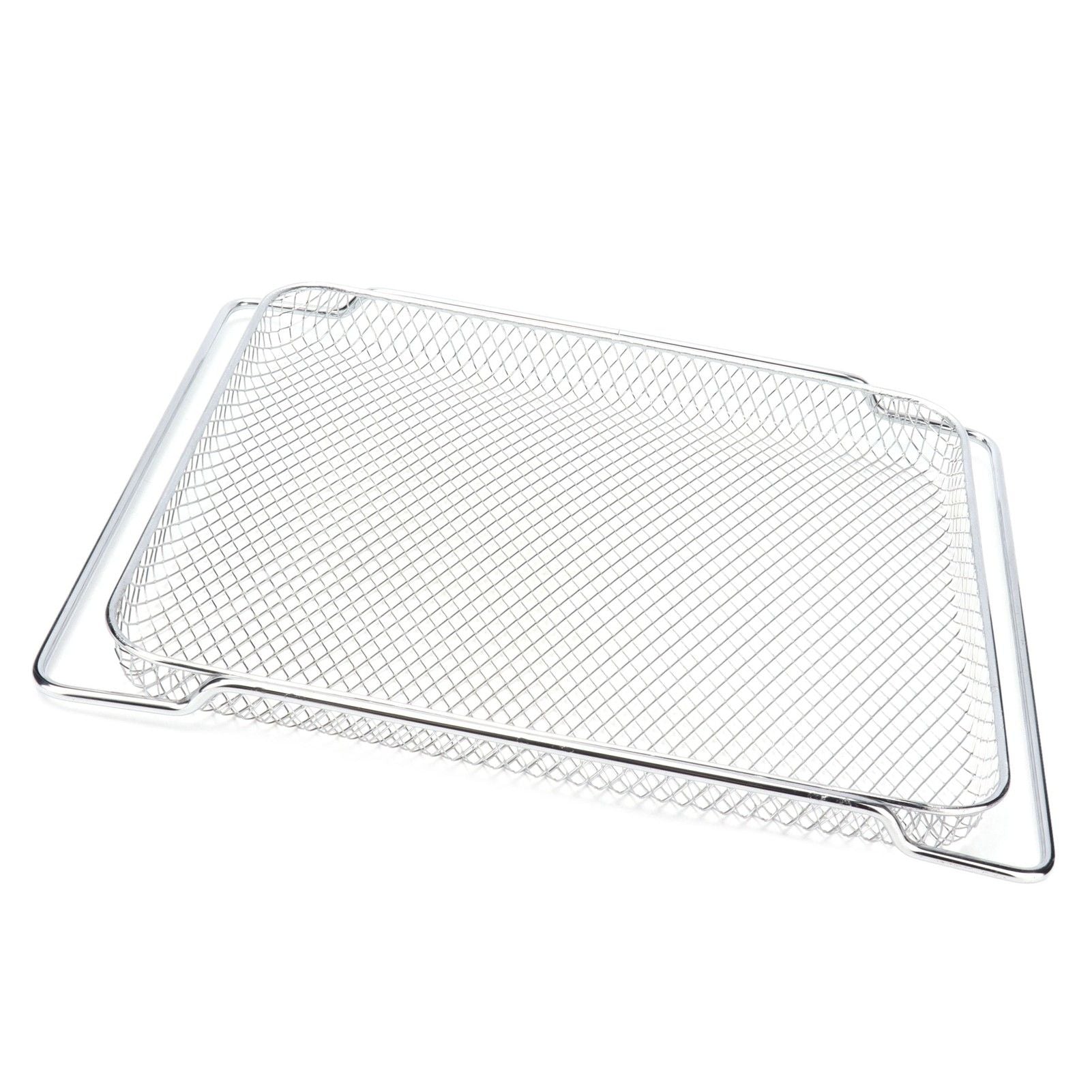 Oven Rack Safe Stainless Steel Multi Functional Grilled Net for Baking Cooling 36x30cm V1294-YM0523-3113210247511