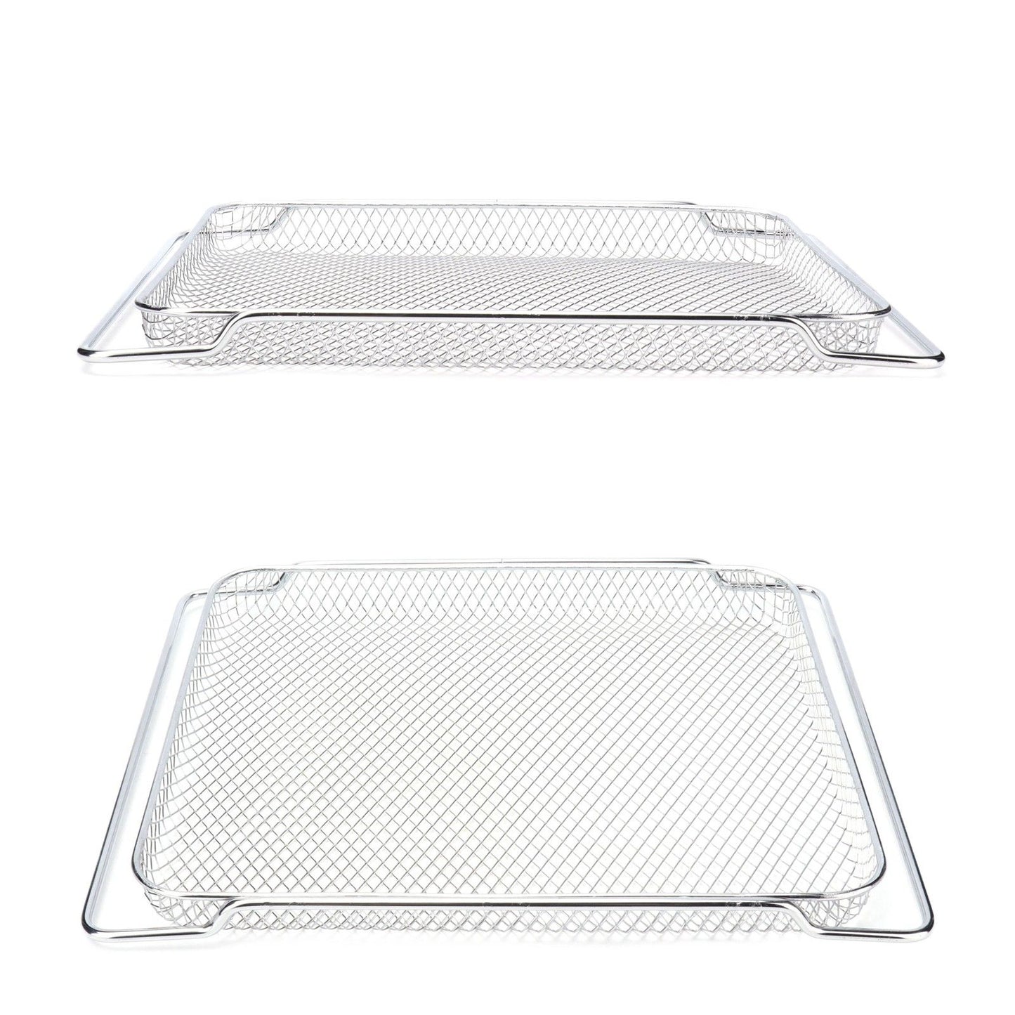 Oven Rack Safe Stainless Steel Multi Functional Grilled Net for Baking Cooling 36x30cm V1294-YM0523-3113210247511