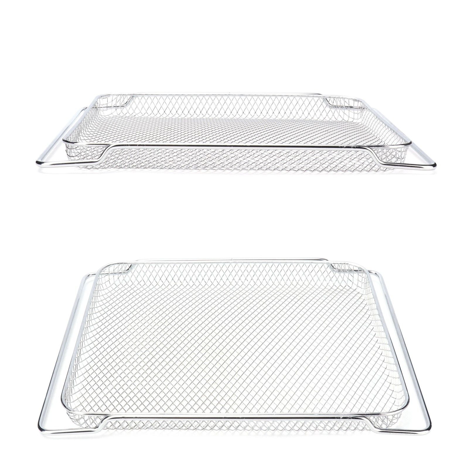 Oven Rack Safe Stainless Steel Multi Functional Grilled Net for Baking Cooling 36x30cm V1294-YM0523-3113210247511