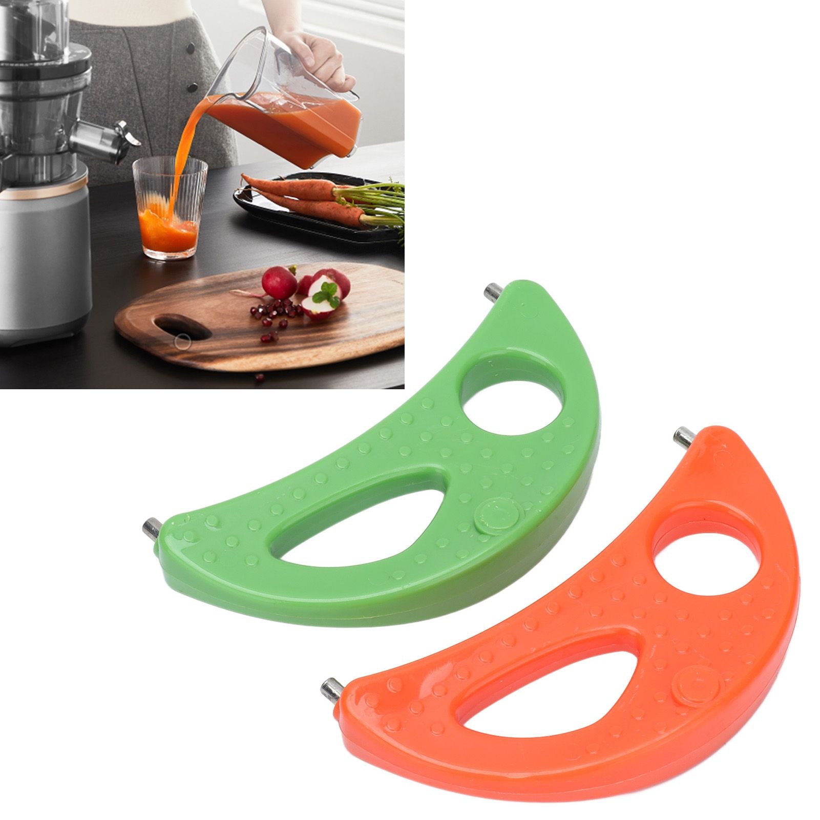 2Pcs Juicer Crescent Tool for Jack Lalanne Power Series Delux PRO Classic CL003AP E1188 E1189 MT1000 V1294-YM0523-3113210247811