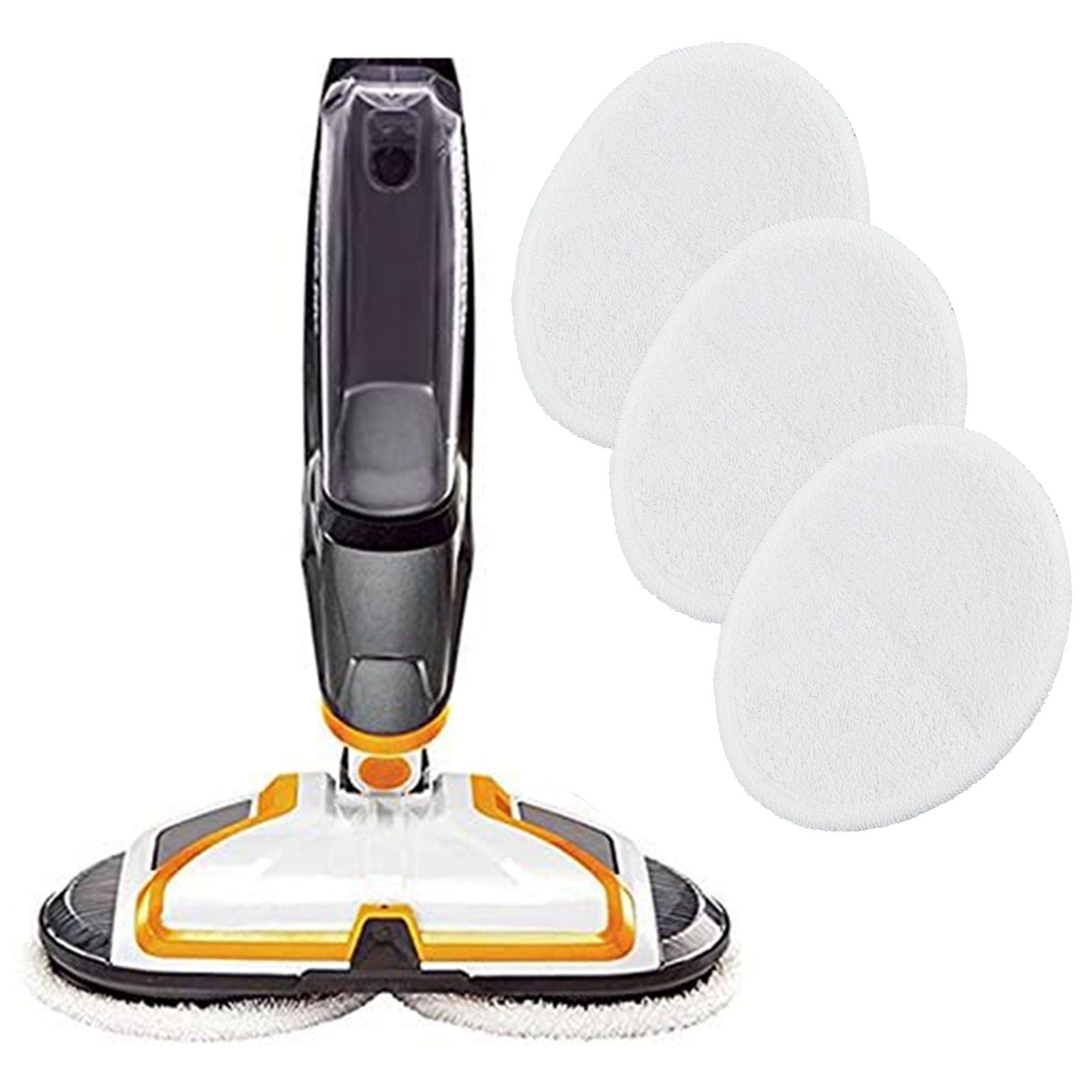 3PCS Mop Cloth Reusable Microfiber Mop Pad Mop Head Accessories for Bissell 2124/2039/2037/2039AWhite V1294-YM0523-3113210251311
