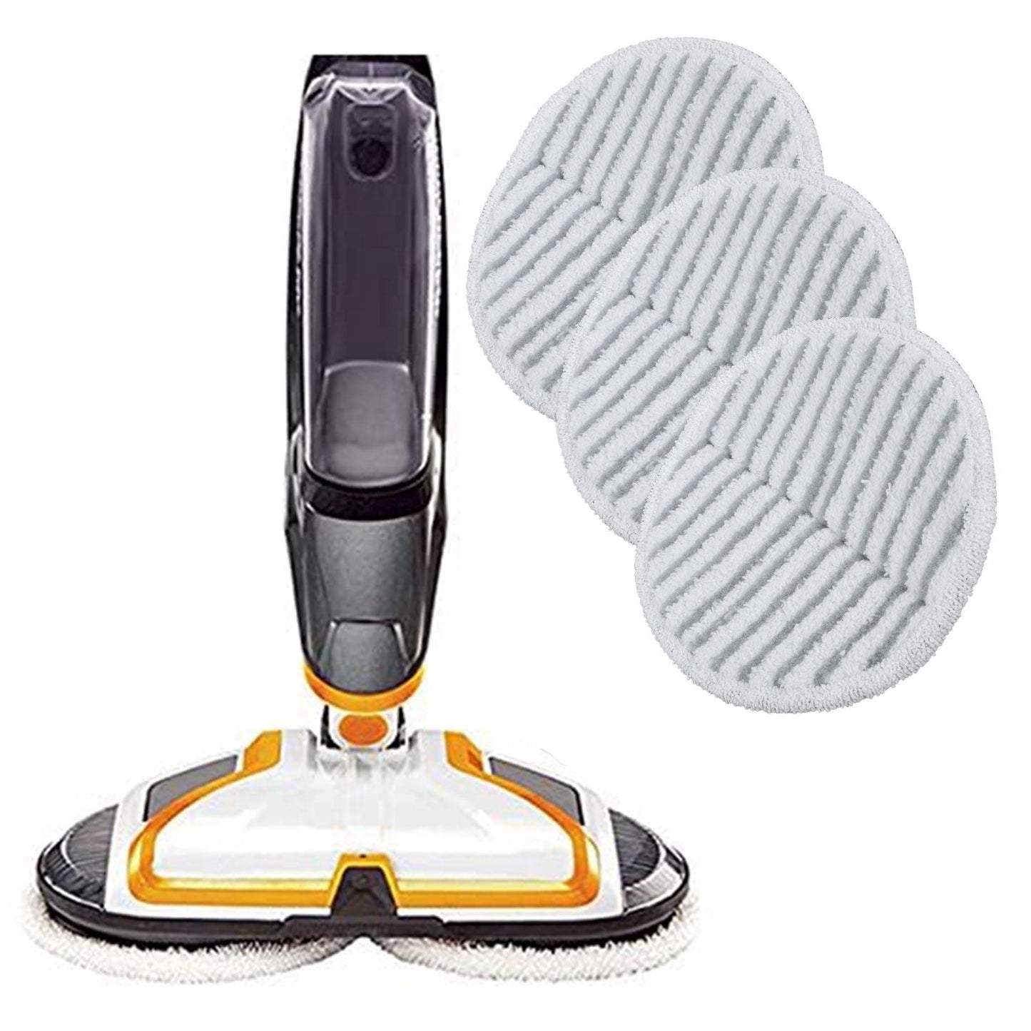 3PCS Mop Cloth Reusable Microfiber Mop Pad Mop Head Accessories for Bissell 2124/2039/2037/2039AGray V1294-YM0523-3113210251312