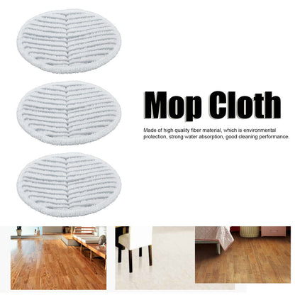 3PCS Mop Cloth Reusable Microfiber Mop Pad Mop Head Accessories for Bissell 2124/2039/2037/2039AGray V1294-YM0523-3113210251312